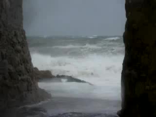 storm in saint tropez march 4, 2010