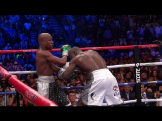 the best moments of the fight floyd mayweather - andre berto